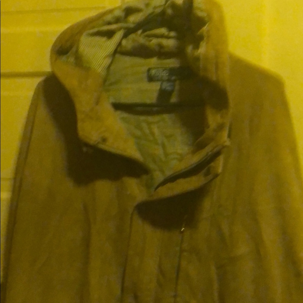 Hooded Suede Ralph Lauren jacket